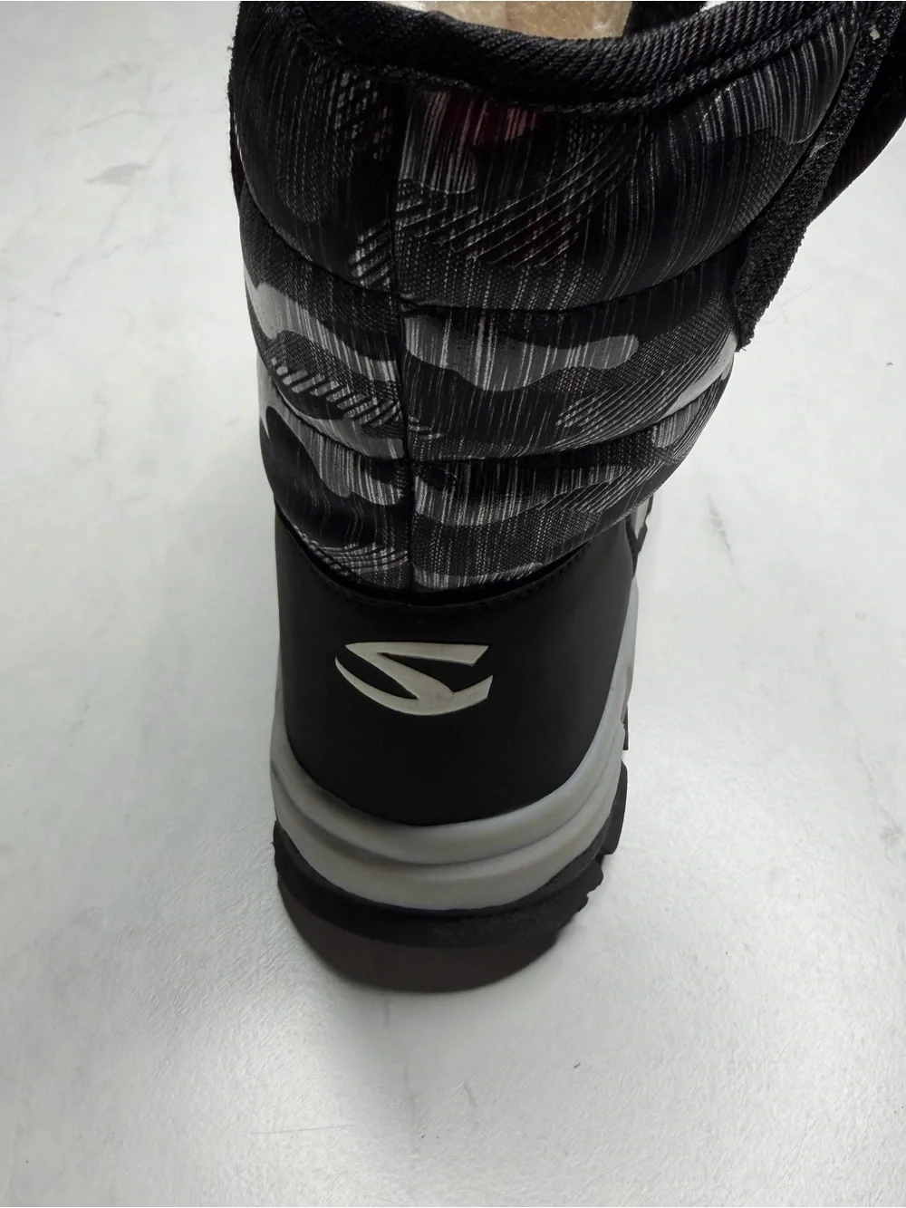 Hobibear Kids' Black Winter Rain & Snow Boots